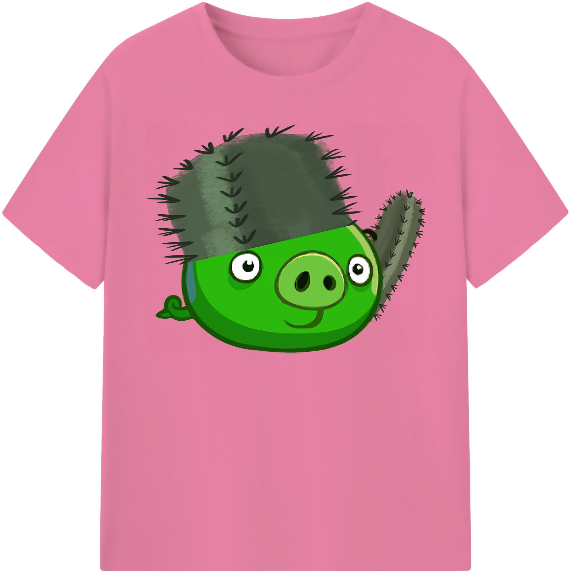 Angry Birds アングリーバード 綿100％半袖Tシャツ（フロントプリント）